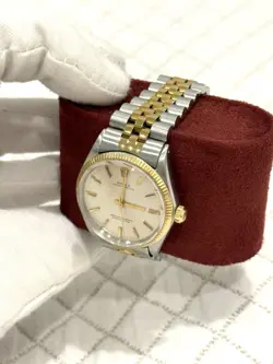 Rolex Oyster Perpetual 34mm 14k Yellow Gold/Steel Two Tone Watch Ref. 1005