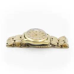Vintage Rolex OP Date Ref. 1550 Gold-Capped Case Champagne Dial 34mm #W161587-1