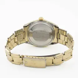 Vintage Rolex OP Date Ref. 1550 Gold-Capped Case Champagne Dial 34mm #W161587-1