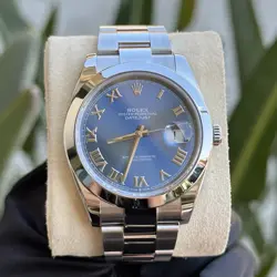 S/STEEL OYSTER BLUE