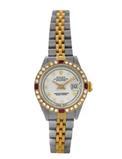 RUBY BEZEL GOLD