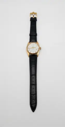 Estate $15,000 18k Yellow Gold ROLEX DATEJUST MIDSIZE 33mm Watch SERVICED