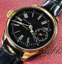 MEN'S BLACK DIAL