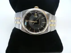 36MM 18K GOLD STAINLESS ROLEX OYSTERQUARTZ  DATEJUST WRISTWATCH 17013
