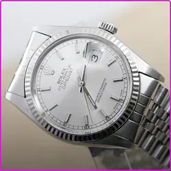 ROLEX 16014 DATEJUST QUICK SET AUTOMAT CAL 3035 MOVEMENT ACCURATELY KEEPING TIME