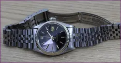 ROLEX 16014 DATEJUST QUICK SET AUTOMAT CAL 3035 MOVEMENT ACCURATELY KEEPING TIME