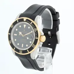 Rolex Submariner 2-Tone Steel & Gold Men's Watch Transitional Model 16803