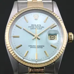 BLUE DIAL DATE