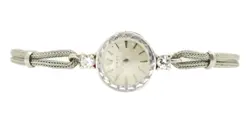 Rolex 1401 Movement Ladies Watch 17 Jewels & 0.34 ctw Diamonds for Repair/Parts