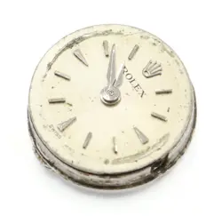 Rolex 1401 Movement Ladies Watch 17 Jewels & 0.34 ctw Diamonds for Repair/Parts