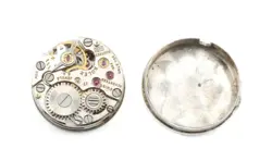 Rolex 1401 Movement Ladies Watch 17 Jewels & 0.34 ctw Diamonds for Repair/Parts