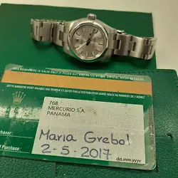 W/PAPERS 2017 ROLEX