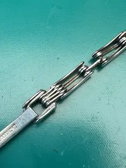 Ladies Vintage 18K white gold Rolex watch