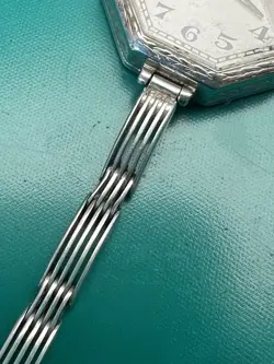 Ladies Vintage 18K white gold Rolex watch