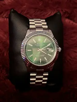 WATCH OYSTER GREEN