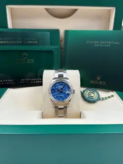 31MM BLUE FLORAL