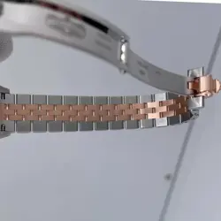 2024 New Rolex 279171 28mm 18K Rose Gold Steel Chocolate Dial Ladies Watch