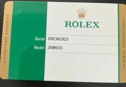 ROLEX YACHTMASTER