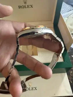 Rolex Sky-Dweller 326933 Champagne Dial Two Tone Gold Bracelet with Card and Box