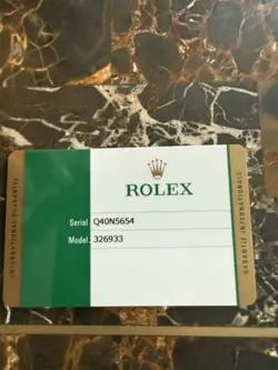 Rolex Sky-Dweller 326933 Champagne Dial Two Tone Gold Bracelet with Card and Box