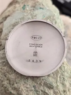 ROLEX MARCONI  A CUERDA DE HOMBRE DIAL RESTAURADO COLOR PLATA CAJA  NICKEL