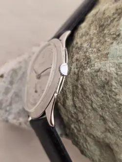 ROLEX MARCONI  A CUERDA DE HOMBRE DIAL RESTAURADO COLOR PLATA CAJA  NICKEL