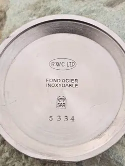 ROLEX MARCONI  A CUERDA DE HOMBRE DIAL RESTAURADO COLOR PLATA CAJA  NICKEL