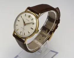 1950's Rolex 4009 36mm "Oversize" Precision 18K Manual Wind Mens Swiss Watch