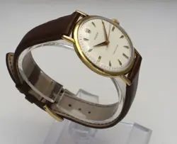 1950's Rolex 4009 36mm "Oversize" Precision 18K Manual Wind Mens Swiss Watch