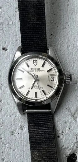VINTAGE LADIES ROLEX OYSTER CASE TUDOR PRINCESS OYSTERDATE AUTOMATIC WATCH