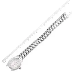 MIDSIZE WHITE GOLD