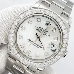 BEZEL/WHITE MOP DIAMOND