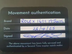 1601 MOVEMENT.