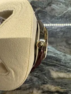 Unworn Rolex Datejust 36mm Gold Palm Dial- 126233 - Box and Papers