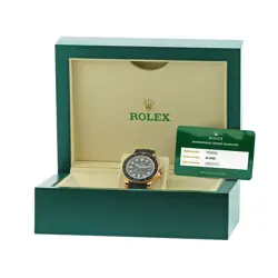 ROLEX 18K Rose Pink Gold Yacht-Master 40mm 116655 Warranty Box MINTY