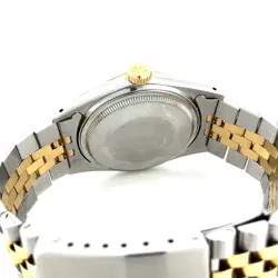 1986 Rolex Datejust 16013 Two-Tone Gold & Steel Custom MOP Dial 36mm Watch