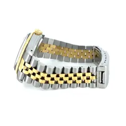 1986 Rolex Datejust 16013 Two-Tone Gold & Steel Custom MOP Dial 36mm Watch