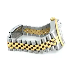 1986 Rolex Datejust 16013 Two-Tone Gold & Steel Custom MOP Dial 36mm Watch