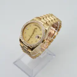 ROLEX 36MM DAY DATE PRESIDENT 18038 FACTORY DIAMOND DIAL