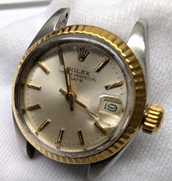 ROLEX 6917 LADY STEEL AND GOLD WATCH