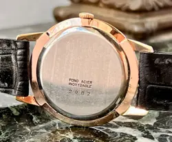 VTG ROLEX MARCONI SPECIAL CHAMPAGNE DIAL 18Kts GOLD PLATED CASE CIRCA 1930 APROX