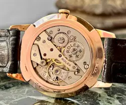 VTG ROLEX MARCONI SPECIAL CHAMPAGNE DIAL 18Kts GOLD PLATED CASE CIRCA 1930 APROX