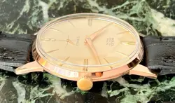 VTG ROLEX MARCONI SPECIAL CHAMPAGNE DIAL 18Kts GOLD PLATED CASE CIRCA 1930 APROX