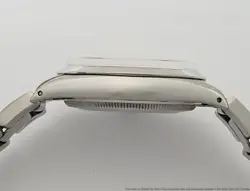 Rolex Oyster Perpetual Date 1500 Mens Vintage Steel Wrist Watch