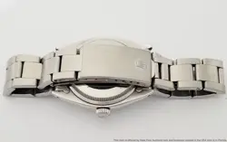 Rolex Oyster Perpetual Date 1500 Mens Vintage Steel Wrist Watch