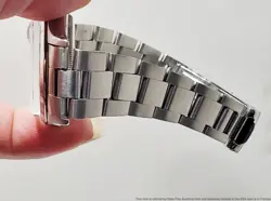 Rolex Oyster Perpetual Date 1500 Mens Vintage Steel Wrist Watch