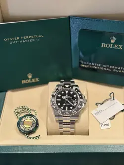 ROLEX GMT-MASTER II BRUCE WAYNE 126710GRNR (40MM) EBAY LIVE