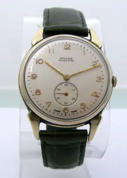 VINTAGE ROLEX MARCONI 37,5 MM. EXTRA QUALITY CLASSIC WATCH, SWISS MADE