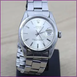 MENS 34MM STAINLESS