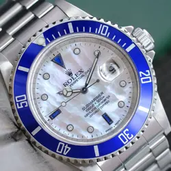 DIAMOND-SAPPHIRE DIAL 40MM